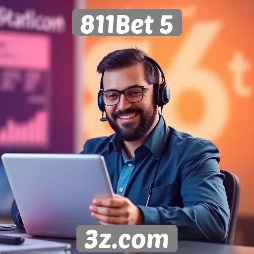 Suporte ao cliente na 811Bet 5 em destaque